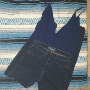 High Waist target Jeans